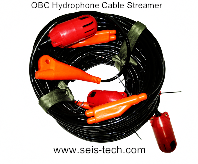 obc hydrophone cable streamer Seis Tech