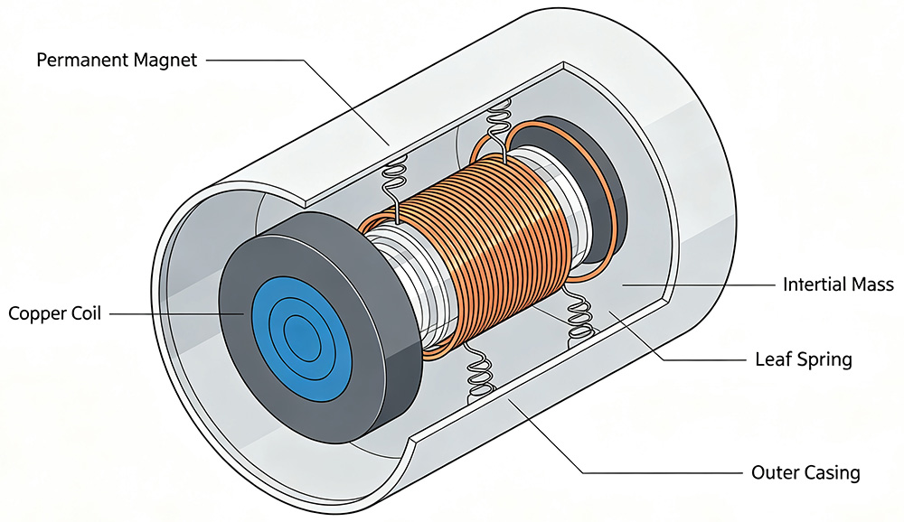 How an Analog Geophone Works